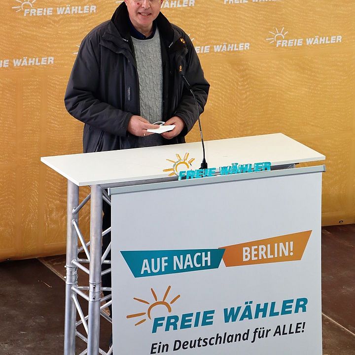 Florian Streibl am Rednerpult